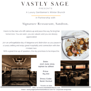 A Luxury Gentlemen’s Winter Brunch 21 June 2025